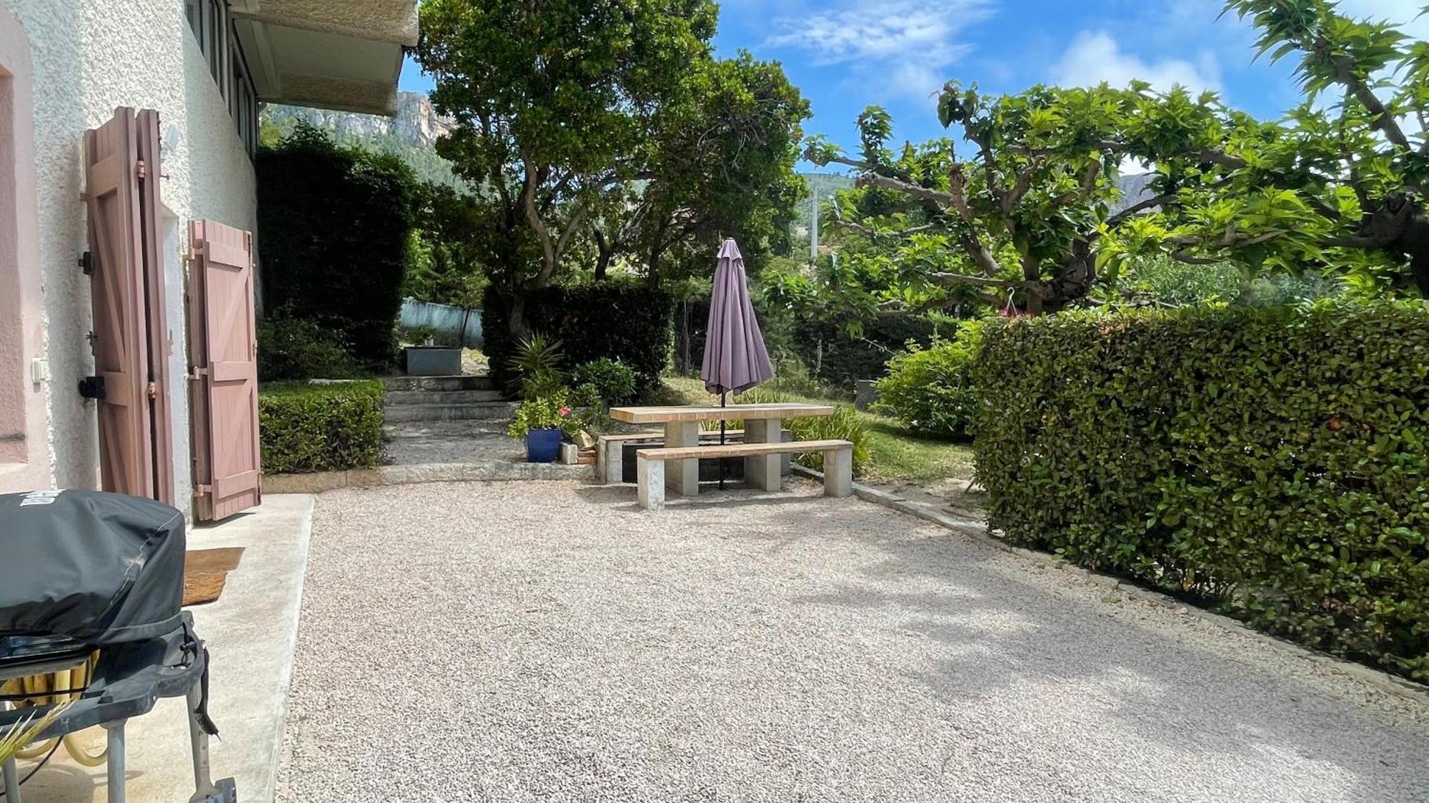 Large Private Garden, Quiet 2-Bedroom Apartment, Air Conditioning, Wifi, Parking Cassis Exterior photo